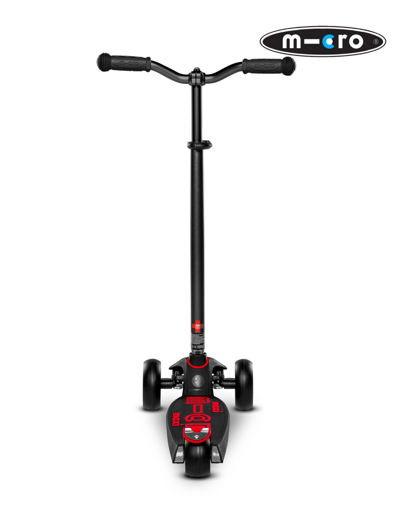 Scooter MMD087 Maxi Micro Deluxe Pro Black/Red Niño
