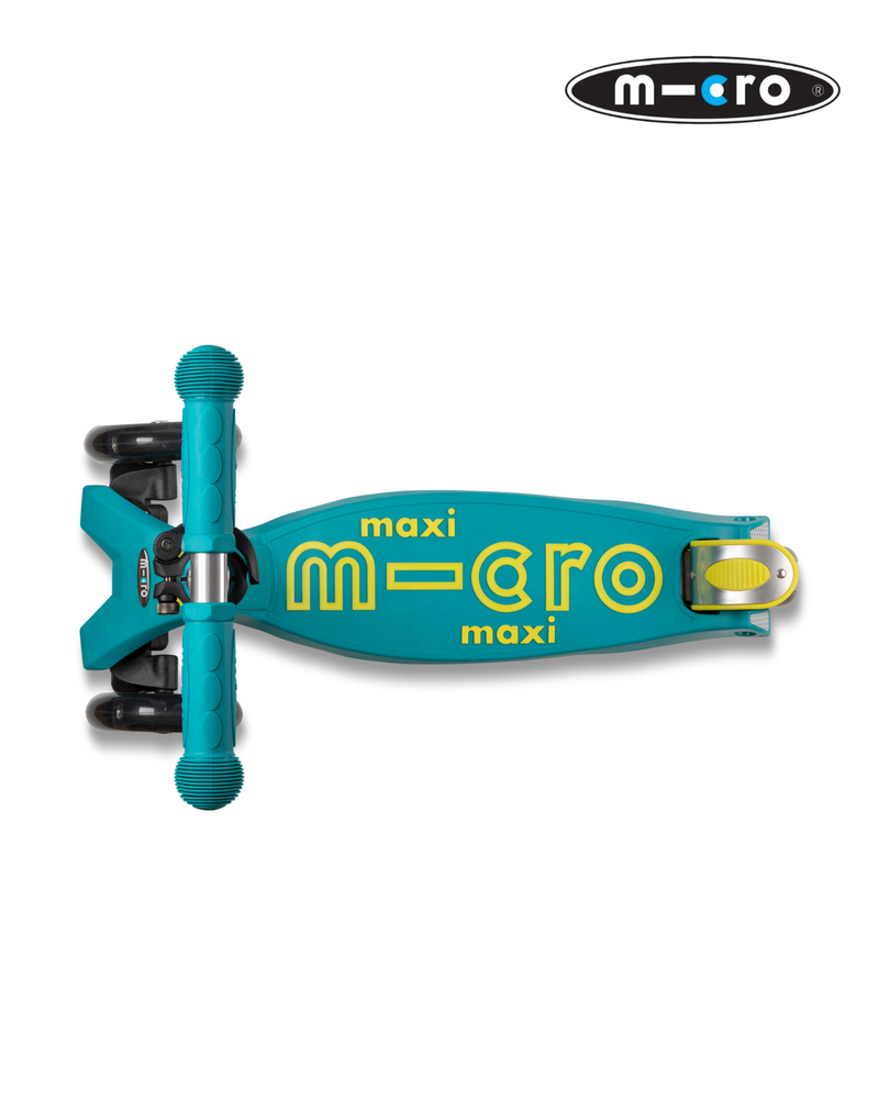 Scooter MMD045 Maxi Micro Deluxe Petrol Green Niño-Niña