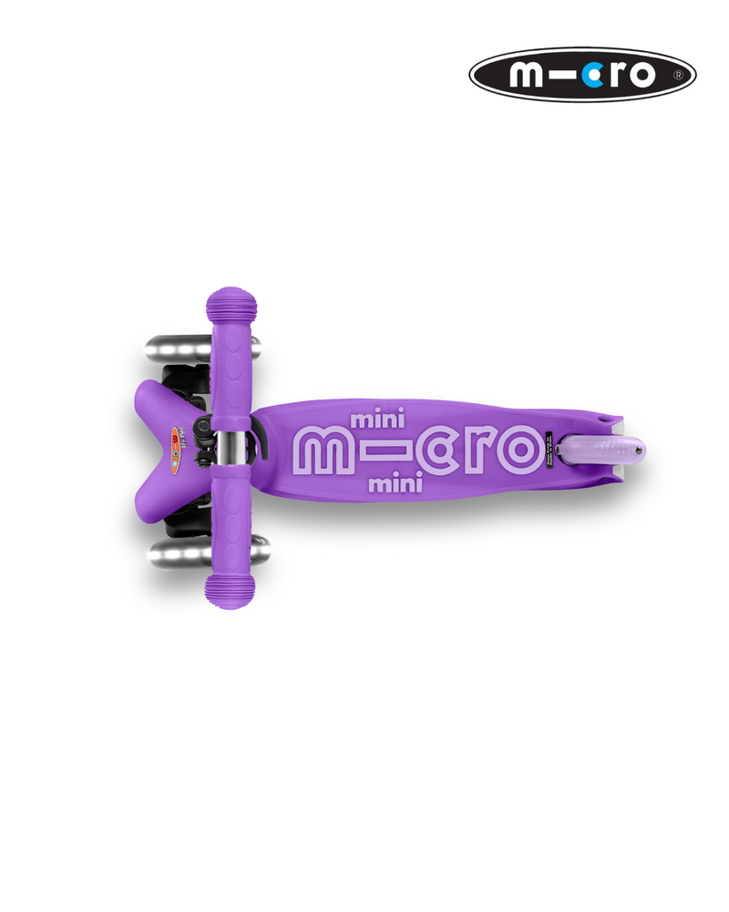 Scooter MMD141 Mini Micro Deluxe LED Purple Niña Pequeña