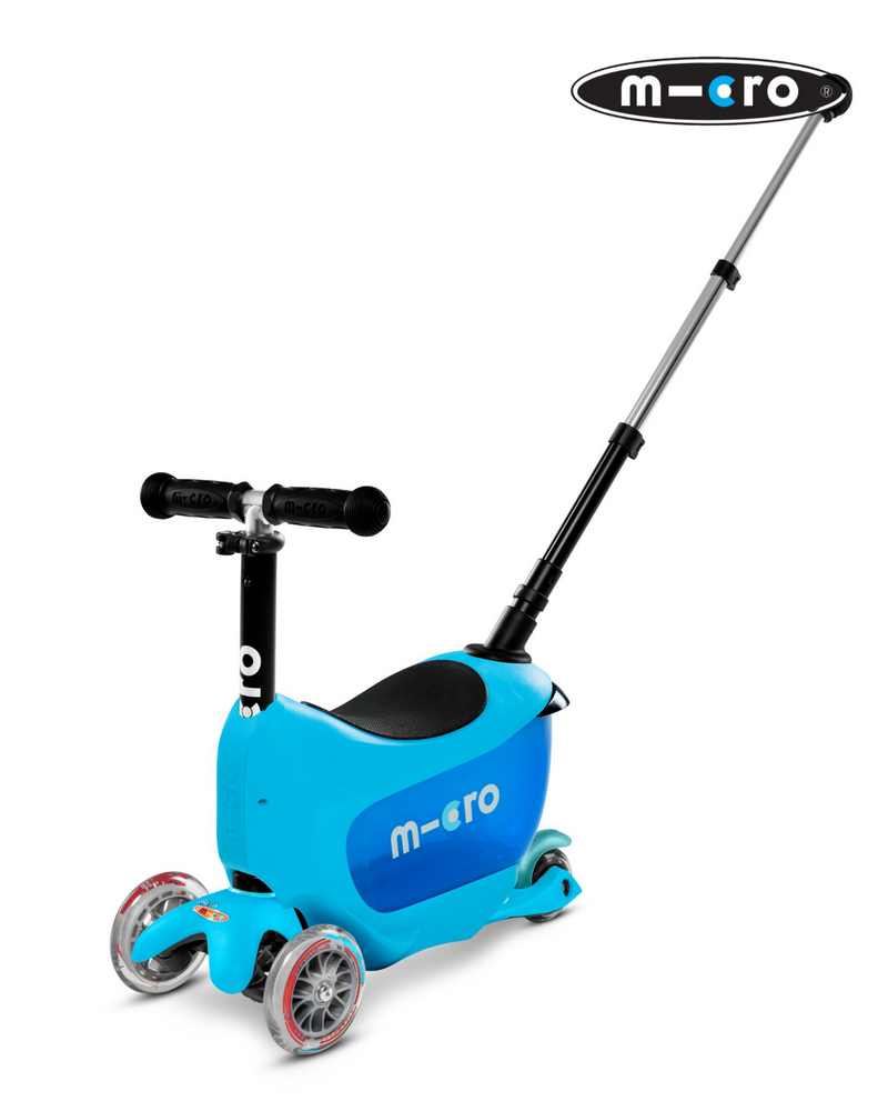 Scooter MMD034 Micro Mini2Go Deluxe Plus Blue Niño Pequeño
